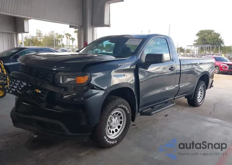 2020 Chevrolet Silverado 1500 2Wd Long Bed Wt from USA, damaged, VIN 3GCNWAEH0LG249830